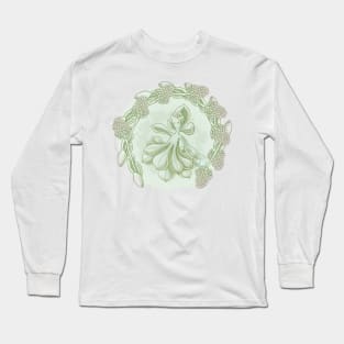 Succulent Sprite - Aeonium Sunburst Long Sleeve T-Shirt